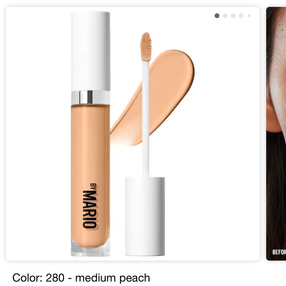 MAKEUP BY MARIO SurrealSkin Awakening Concealer - shade 280 medium peach
